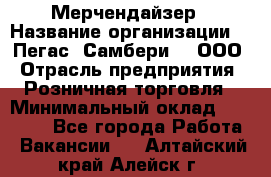 Мерчендайзер › Название организации ­ "Пегас" Самбери-3, ООО › Отрасль предприятия ­ Розничная торговля › Минимальный оклад ­ 23 500 - Все города Работа » Вакансии   . Алтайский край,Алейск г.